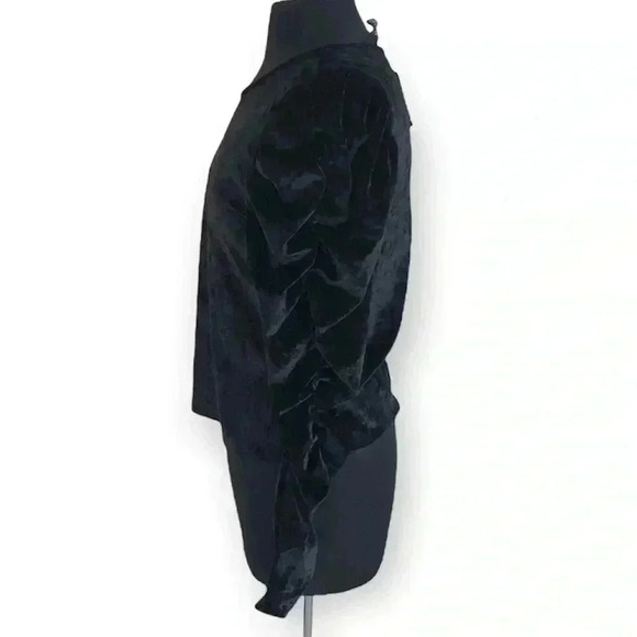 Marc New York Soft Velvety Blouse Size M - Picture 2 of 5